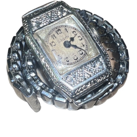 Ladies Vintage white gold 14k watch. - Picture 4 of 9